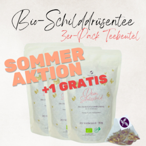 Bio Kräutertee für Schilddrüse & Immunsystem in Teebeutel - 3er Pack