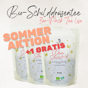 Bio Kräutertee für Schilddrüse & Immunsystem Tee lose - 3er Pack