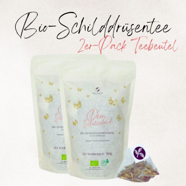 BIO Schilddrüsen Tee in Teebeutel - 2er Pack